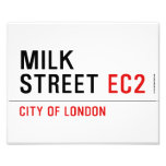 Milk  Street  Photo Prints