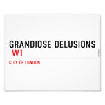 Grandiose Delusions   Photo Prints