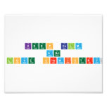 keep calm 
 and 
 love chemistry  Photo Prints