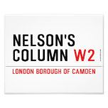 nelson's column  Photo Prints