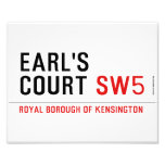 earl's court  Photo Prints