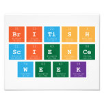 british
 science
 week  Photo Prints