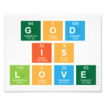 God
 is
 love  Photo Prints