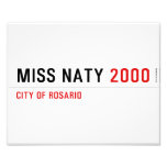 Miss Naty  Photo Prints