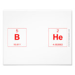 B He  Photo Prints