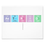 Astrid
   Photo Prints
