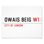 Owais beig  Photo Prints