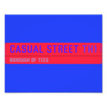 Casual Street  Photo Prints