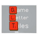 Game
 Letter
 Tiles  Photo Prints