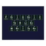 Periodic
 Table
 Writer  Photo Prints