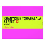 Khanyisile Tshabalala Street  Photo Prints