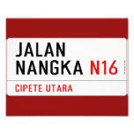 JALAN NANGKA  Photo Prints