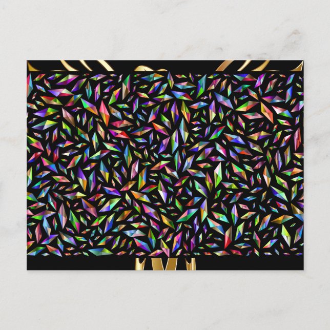  Photo Prints Announcement Postcard (Front)