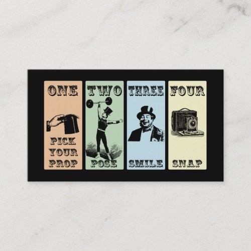 Photo Prop Sign Business Card