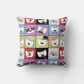 Photo Props Cats Throw Pillow by creationhrt at Zazzle