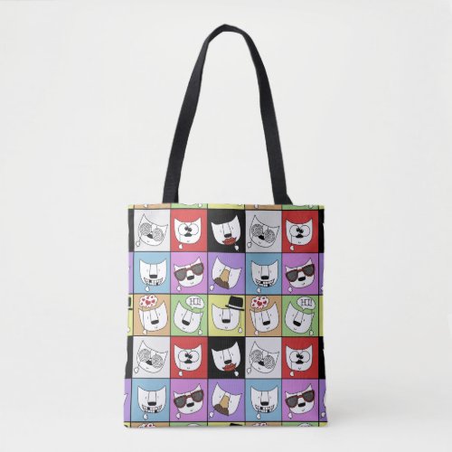 Photo Props Cats Tote Bag