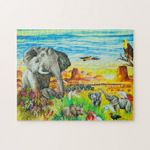 Photo Puzzle with Gift Box