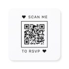 Photo QR Scan to Reply Wedding Card