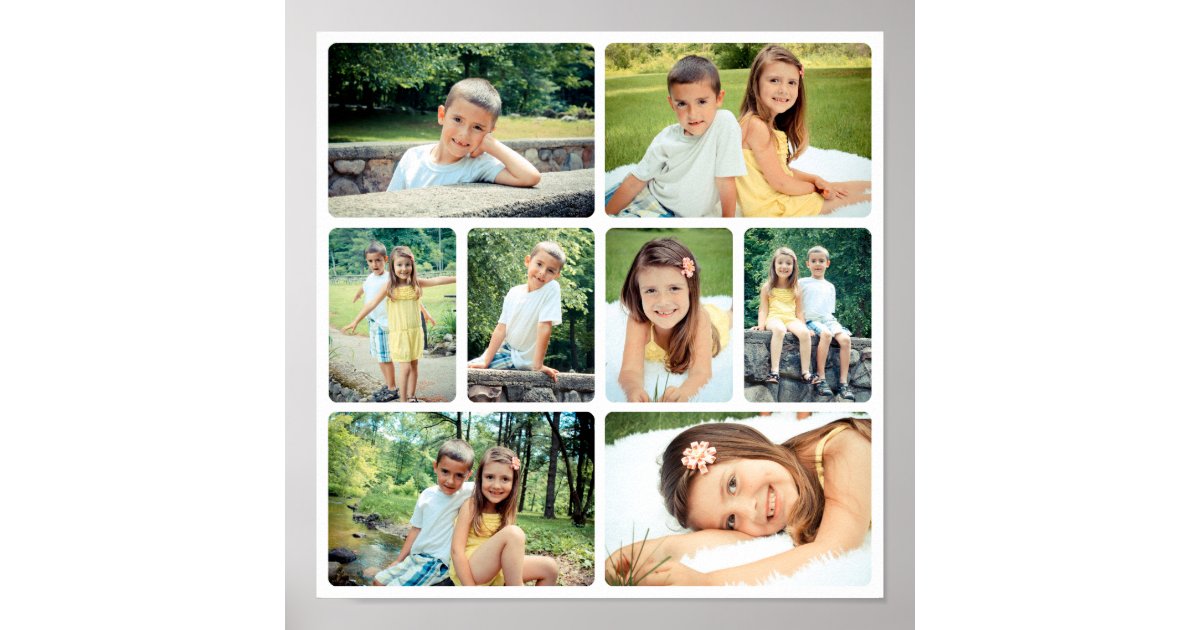Photo Ready Collage Poster Zazzle