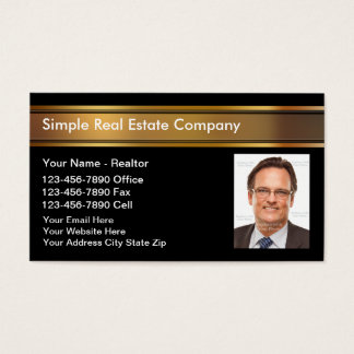 Photo Real Estate Business Cards