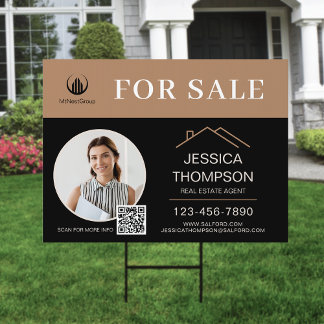 Photo Real Estate For Sale Realtor Yard Sign