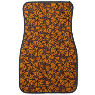 Photo Realistic Monarch Butterflies Car Floor Mat