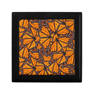 Photo Realistic Monarch Butterflies Gift Box