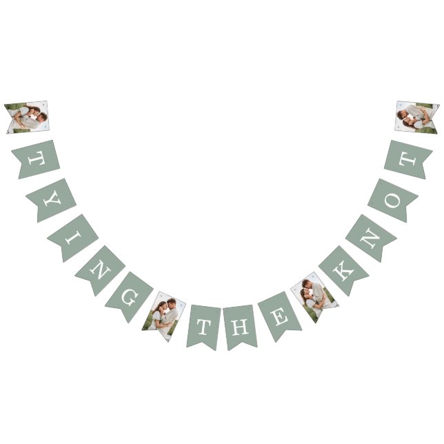 Photo Rehearsal Dinner Eucalyptus Bunting Flags (All)