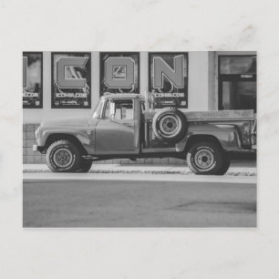 Photo Reprint American Pickup Truck Postcard