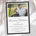 Photo Retirement Party Celebration Invitation