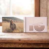 Photo Retro Elegant Blush Sweet 16