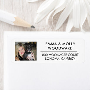 Photo Return Address Label