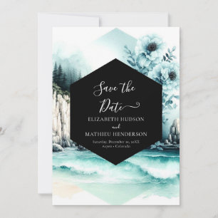 Photo Romance Nautical Wedding Save The Date