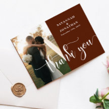 Photo Rust Terracotta Wedding