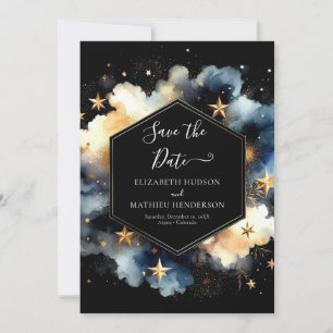 Photo Rustic Celestial Wedding Save The Date
