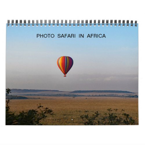 PHOTO SAFARI IN AFRICA Calendar