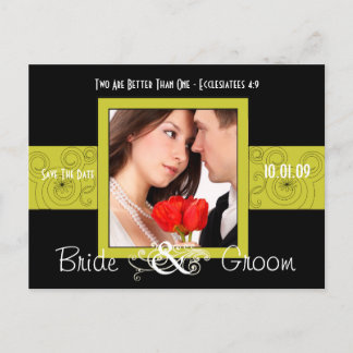 Photo Save The Date Announcement Postcard