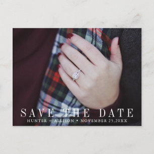 Photo Save the Date Card