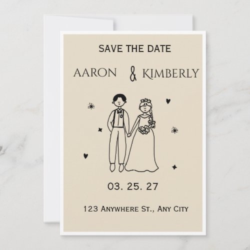 Photo Save the Date Card