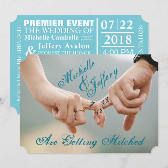 Photo Save the Date Invitation (Front/Back)