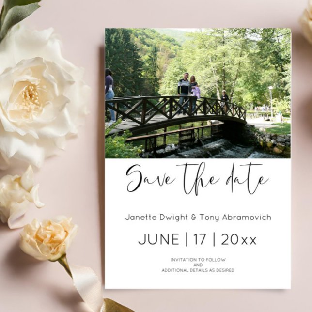 Photo Save the date Invitation (Creator Uploaded)