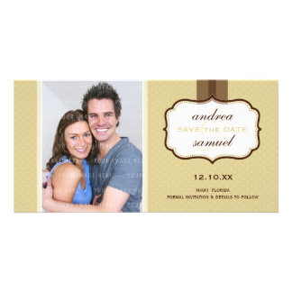 PHOTO SAVE THE DATE :: lustre 3L Card