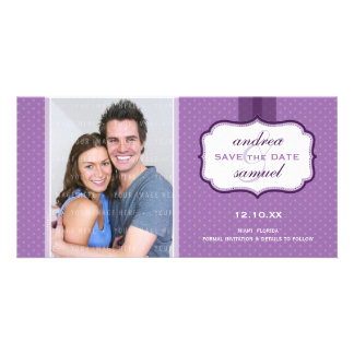 PHOTO SAVE THE DATE :: lustre 7L Card
