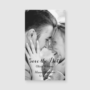 Photo Save the Date Magnet
