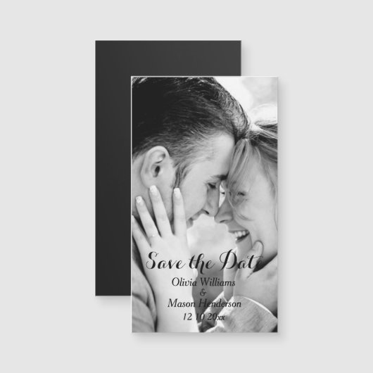 Photo Save the Date Magnet (Front/Back)