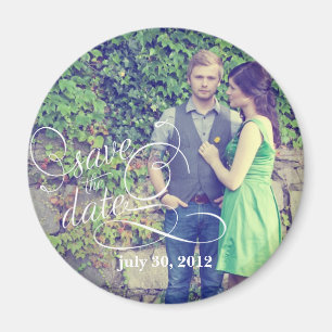 Photo Save the Date Magnet