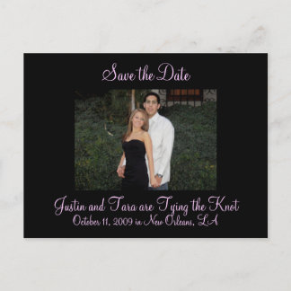 Photo Save the Date Postcard 5