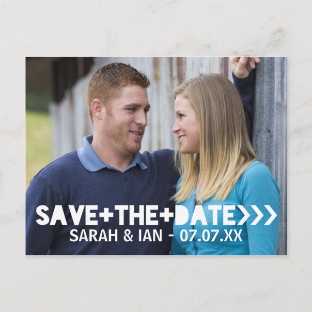 Photo Save the Date Postcards (Front)