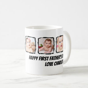 Photo Scribble Frame Personalized Father's Day Coffee Mug
