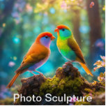 Photo Sculpture<br><div class="desc">A photo sculpture is a unique art form that blends traditional photography with sculpture, creating a three-dimensional representation of a photograph. Typically, a photo sculpture involves taking a printed photograph and strategically cutting and folding it to create depth and dimensionality. The result is a visually striking piece that combines the...</div>